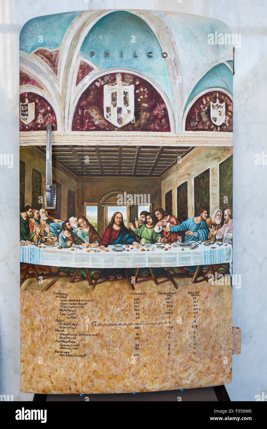 Grand Rapids, Michigan - "Last Supper" in der jährlichen Rangliste der ArtPrize. Stockfoto