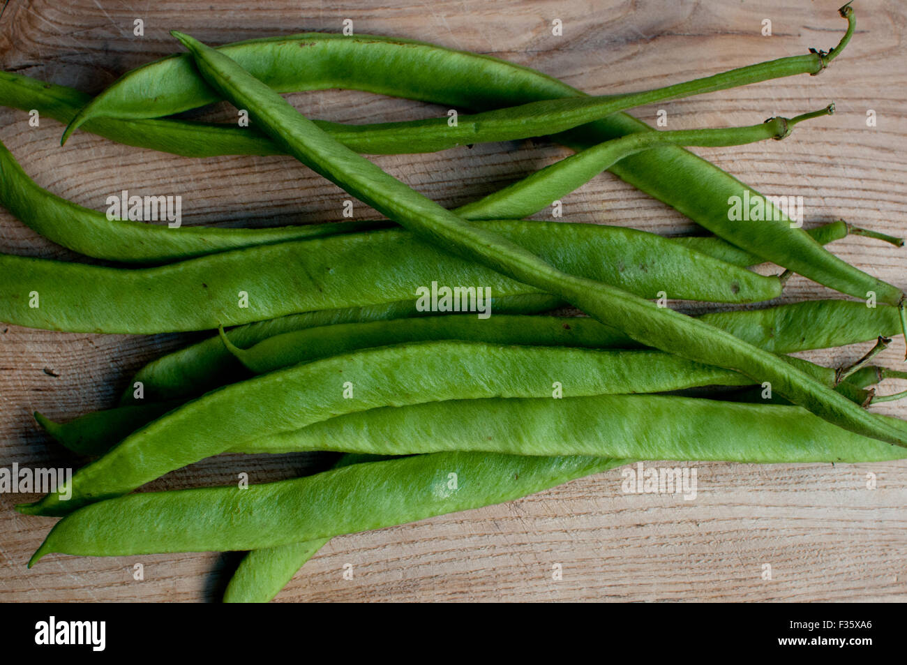 Grüne Bohnen Stockfoto