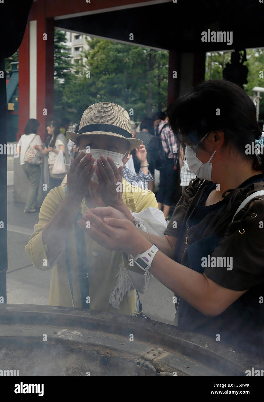 Tokyo Asakusa Sensoji Stockfoto