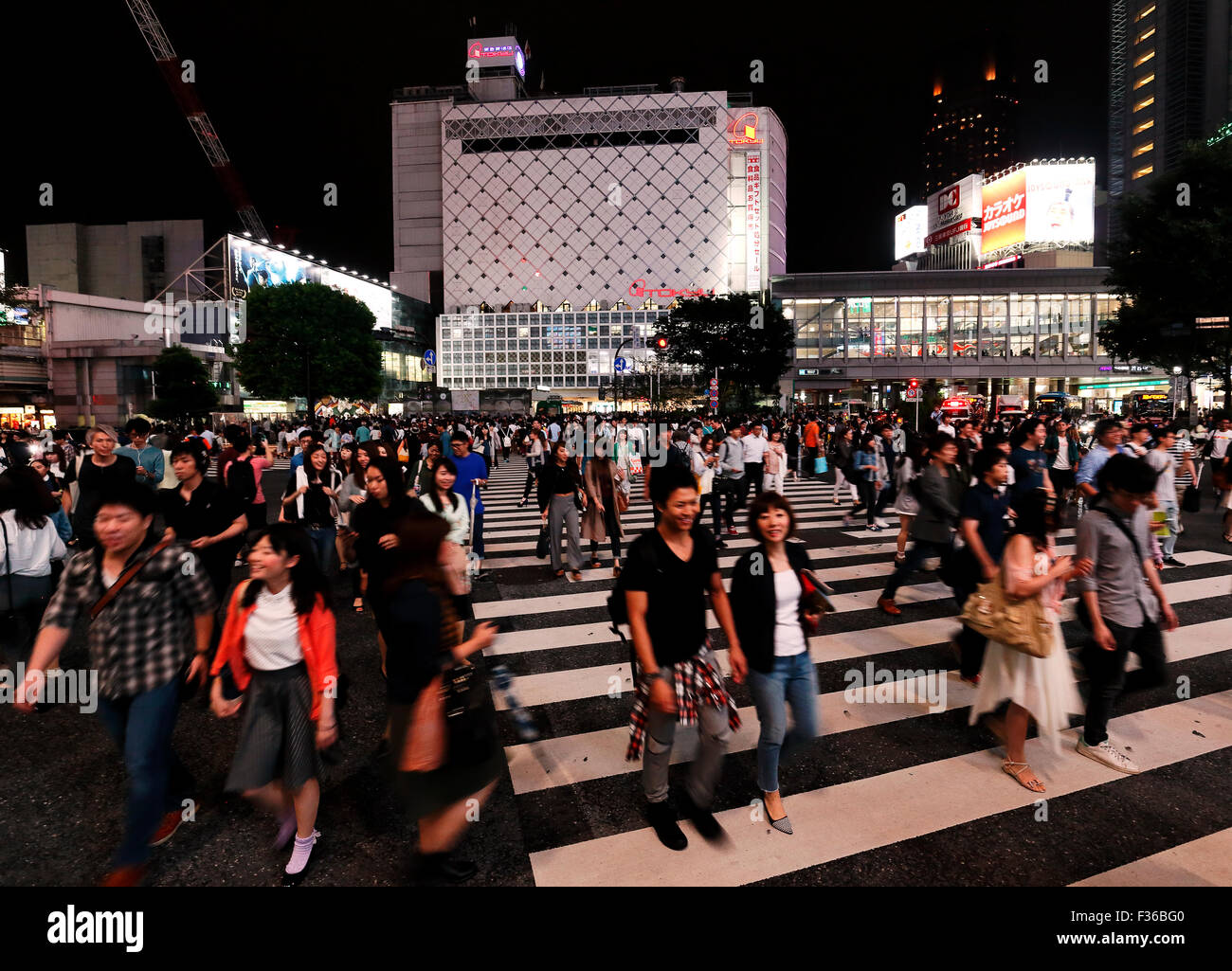 Tokio Shibuya Stockfoto