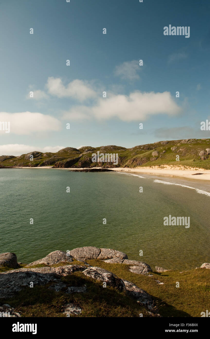 Oldshoremore Bay Stockfoto