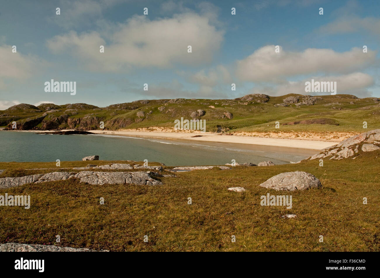Oldshoremore Bay Stockfoto