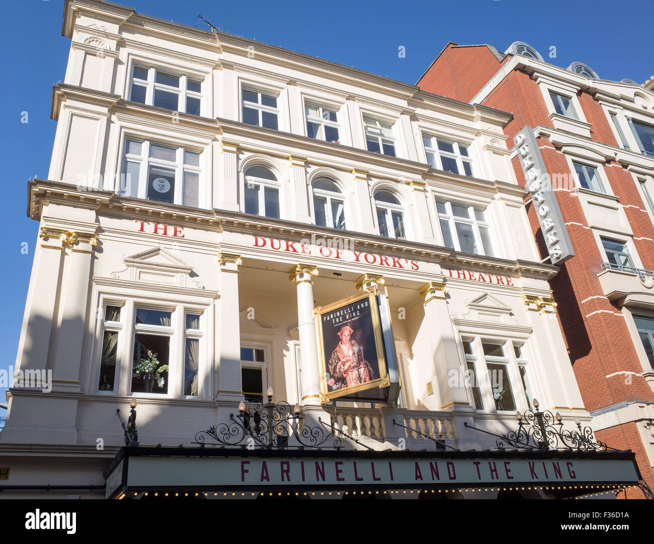 Farinelli und dem König an der Duke of York Theatre St Martins Lane in London Stockfoto