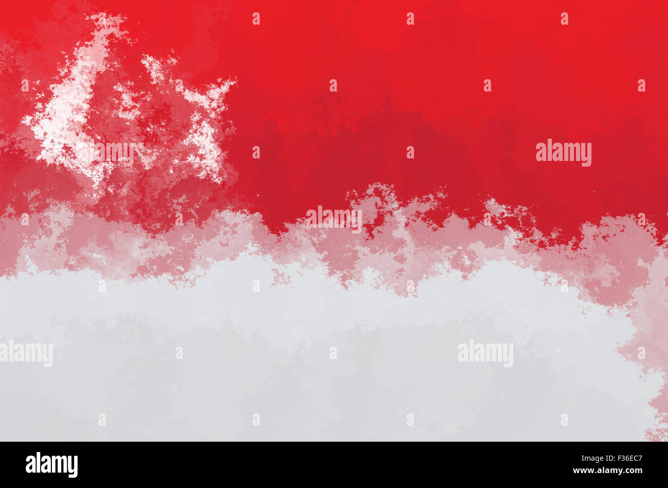 Singapur-Flag - Grunge-Design-pattern Stockfoto