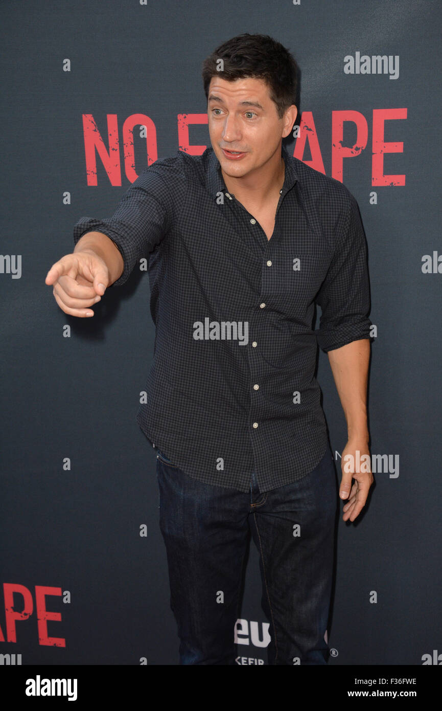LOS ANGELES, CA - 17. August 2015: Ken Marino bei der Los-Angeles-Premiere von "No Escape" im Regal Kinos LA Live. Stockfoto