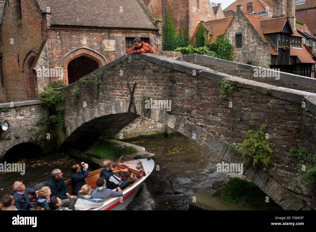 Brügge St. Bonifacius Brücke. St. BonifaciusBrücke ist eines der