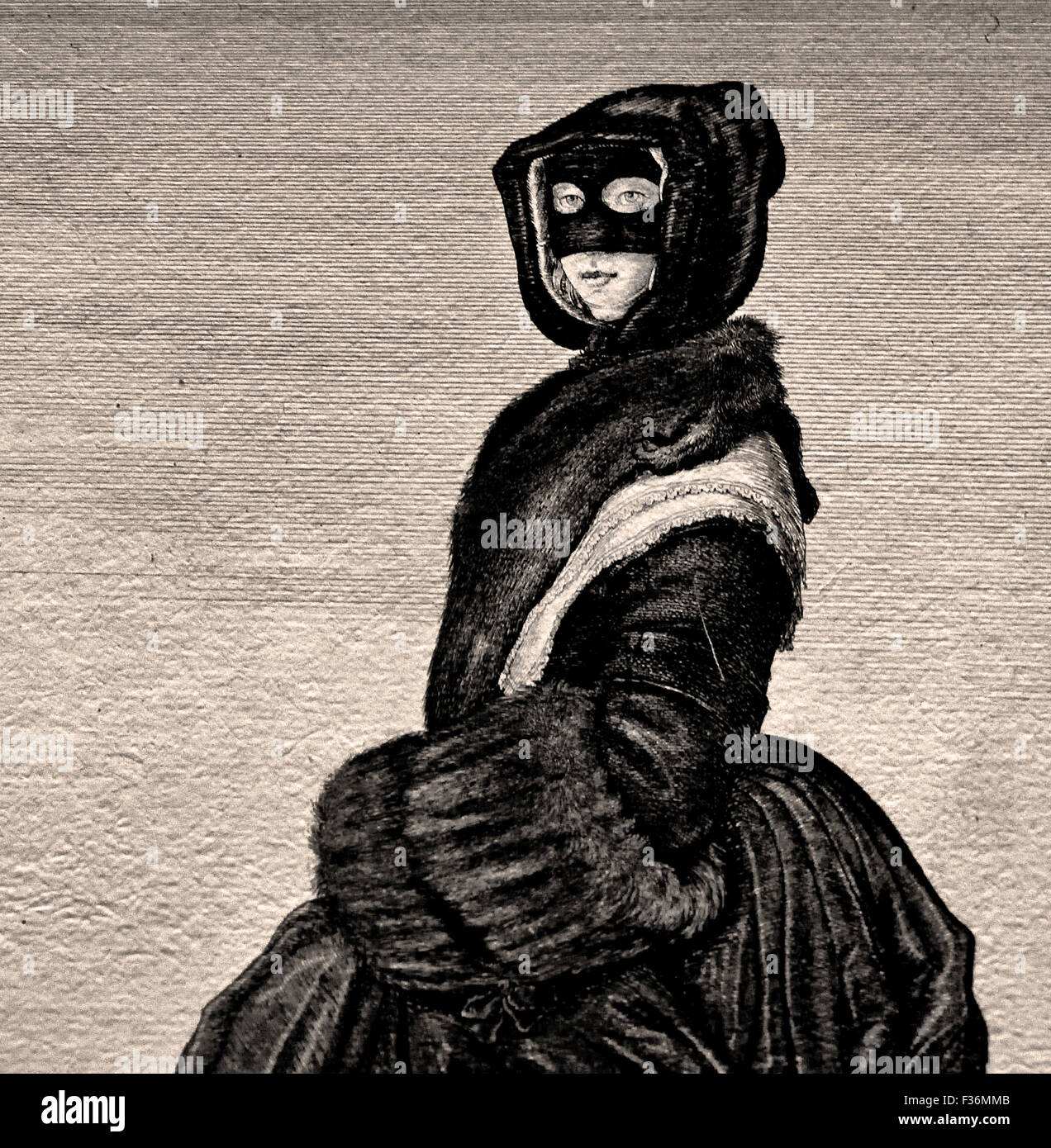 Winter und Sommer von Four Seasons 1643-1644 Wenzel Hollar 1607-1677 (Václav Hollar böhmische Kupferstecher, Wenzel und Wenzel in Deutschland als Wenzel Hollar. In Prag geboren und starb in London Stockfoto