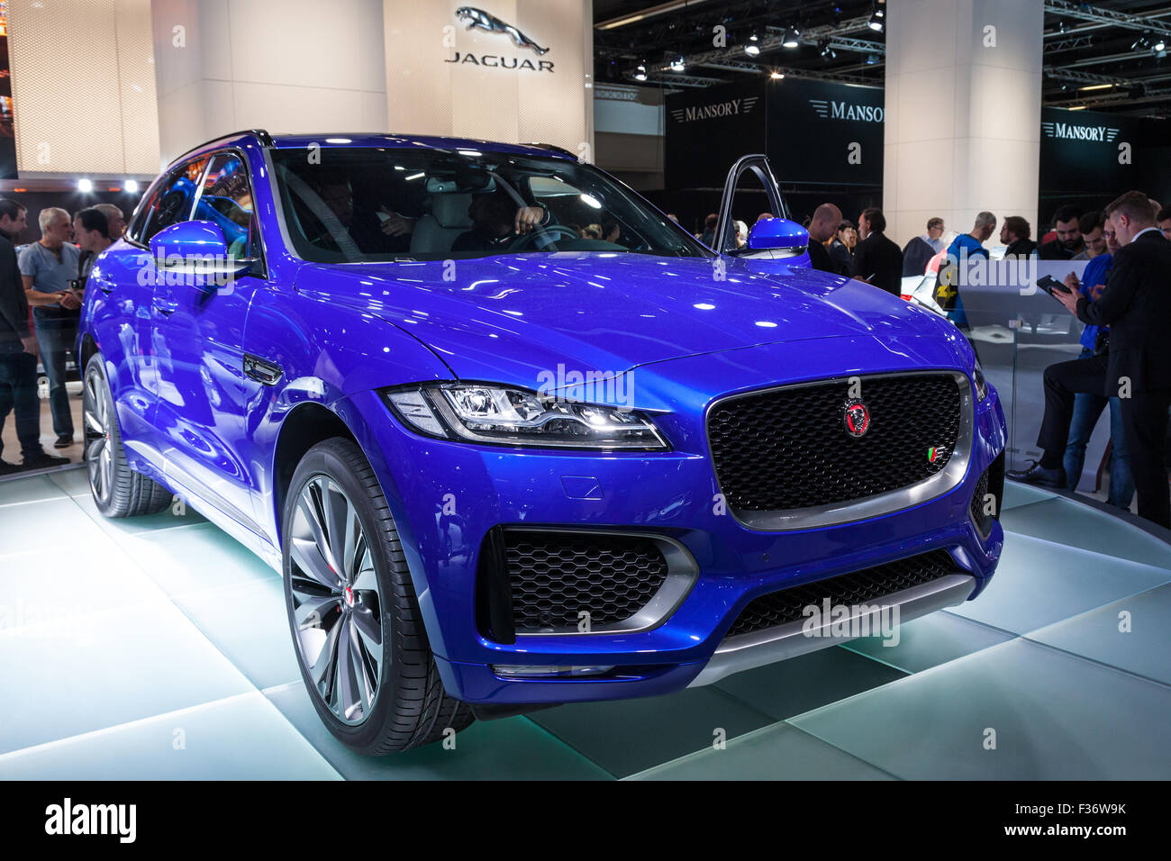 Jaguar F-Pace Performance SUV auf der IAA Internationale Automobilausstellung 2015 Stockfoto