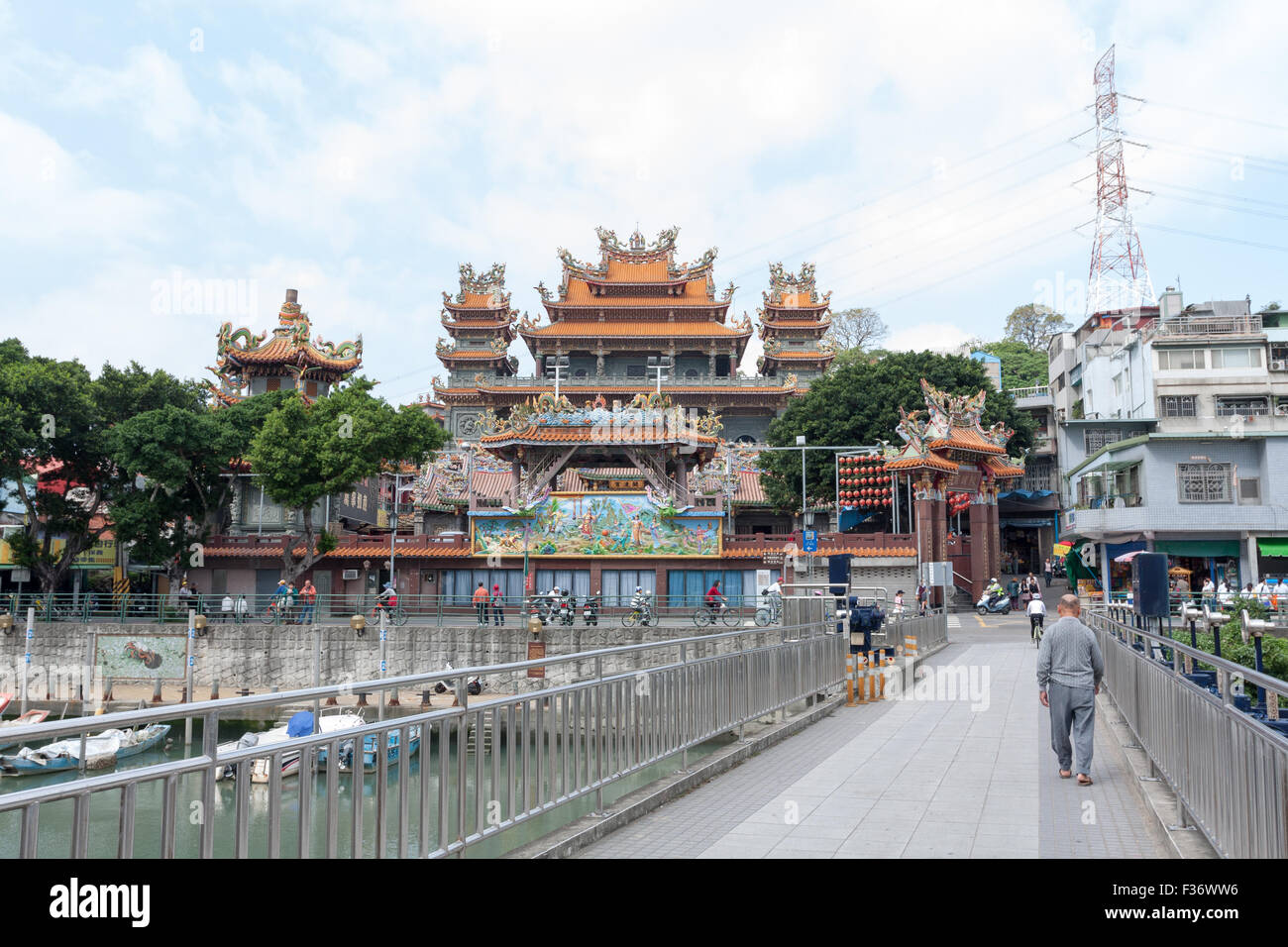 Guandu Tempel, Beitou District, Taipei City, Taiwan Stockfoto