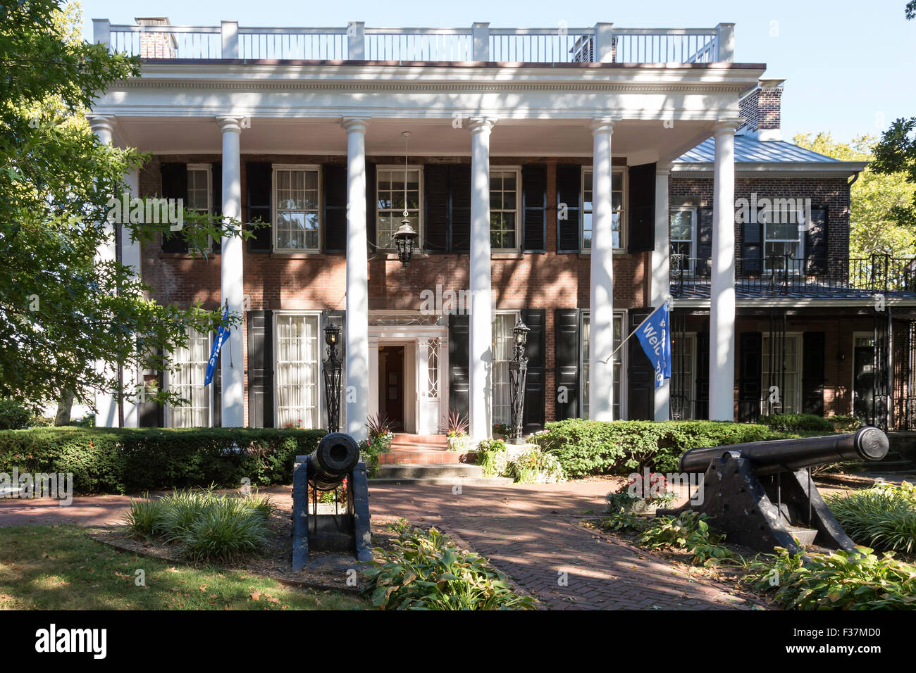Der Admiral House, Nolan Park, Governors Island, New York City, USA Stockfoto