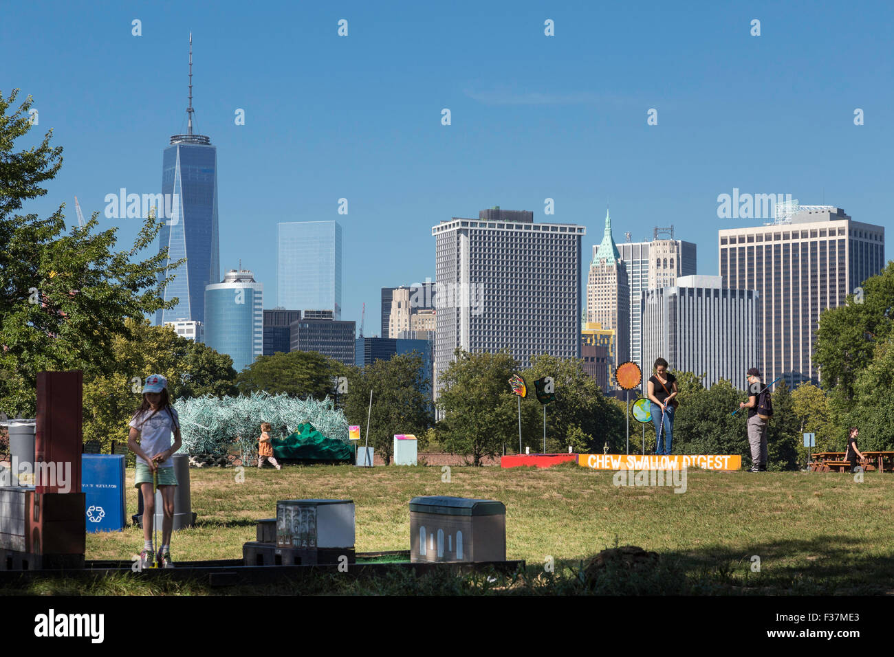 Governors Island, New York City, USA Stockfoto