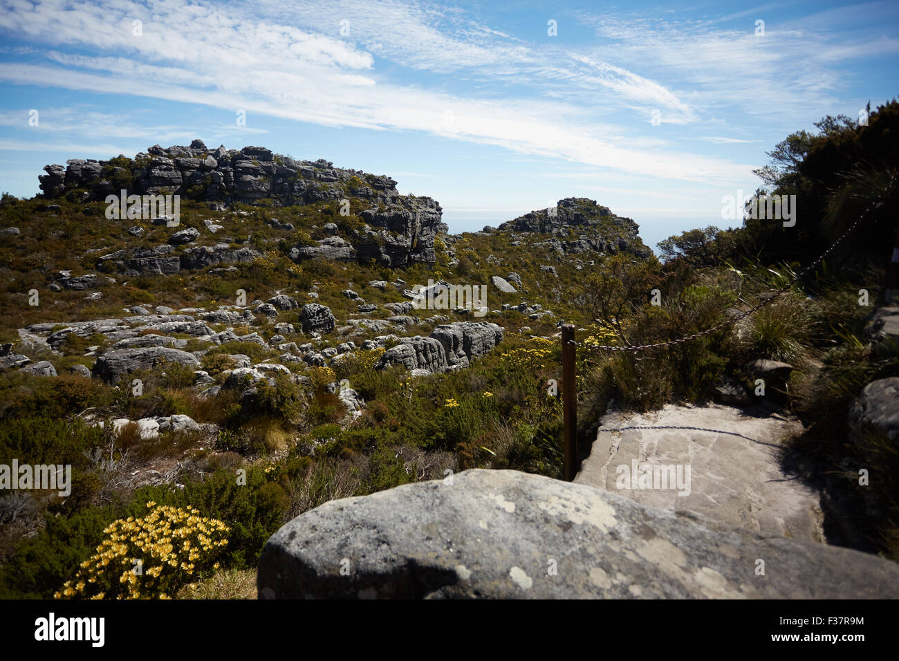 schöne Berglandschaft in Südafrika Stockfoto