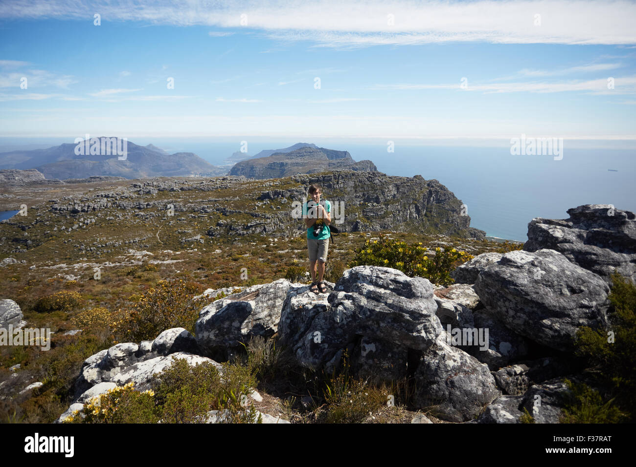 schöne Berglandschaft in Südafrika Stockfoto