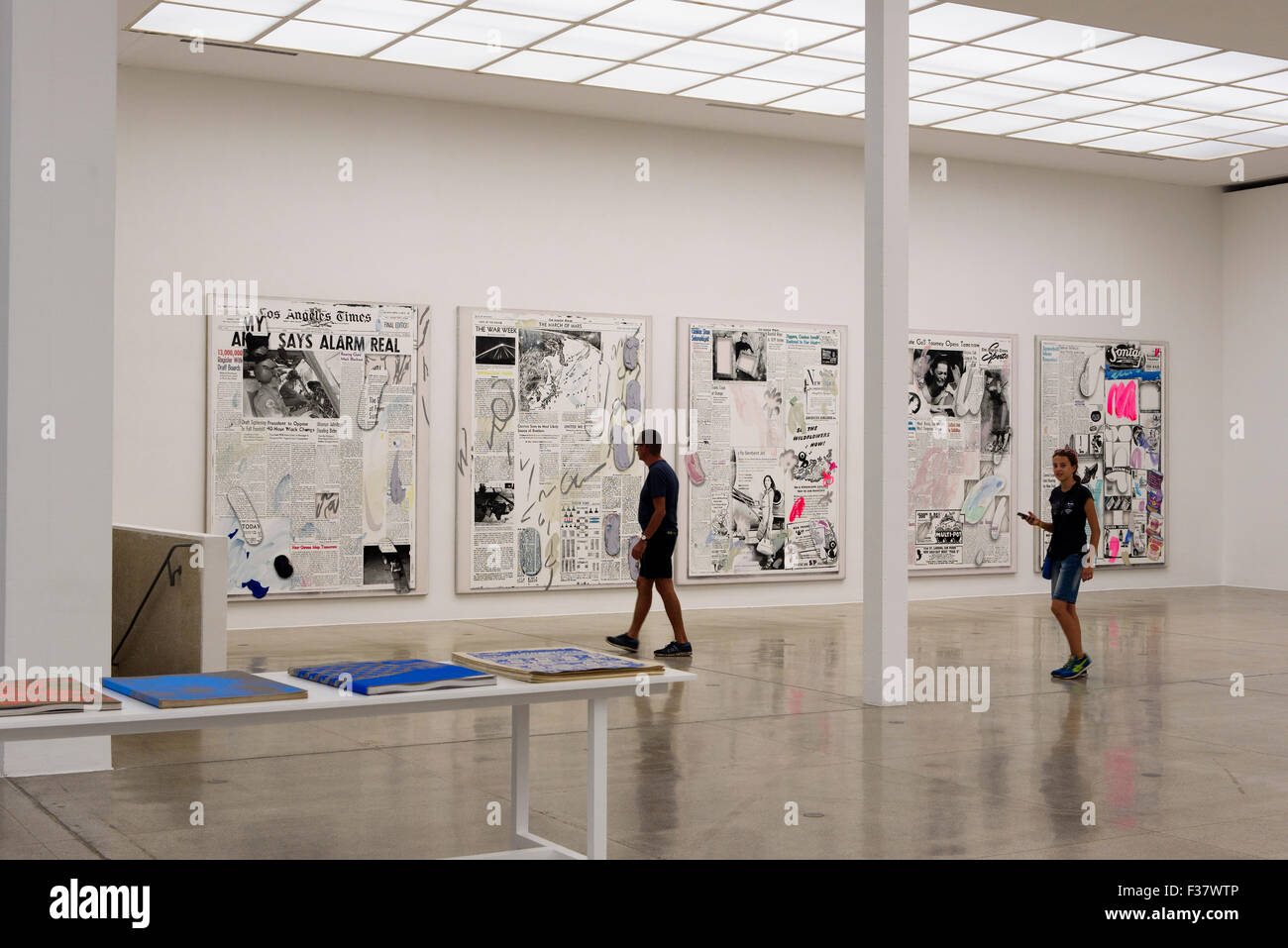 Ausstellung von Laura Owens in das Gebäude der Wiener Secession, Wien, Österreich, Weltkulturerbe Stockfoto