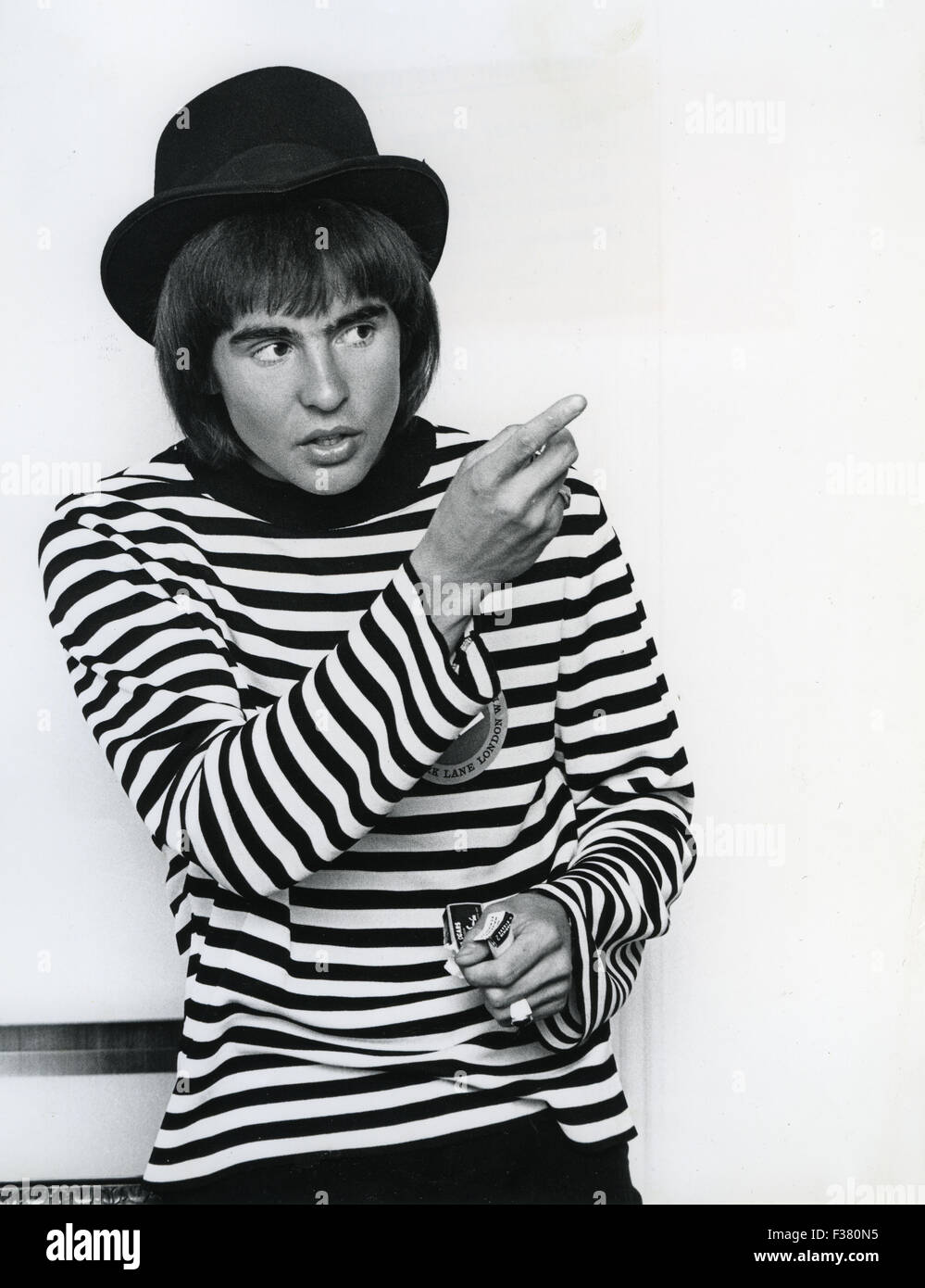 DIE MONKEES Anglo-US-pop-Gruppe mit Davy Jones Februatry 1967. Foto Tony Gale Stockfoto