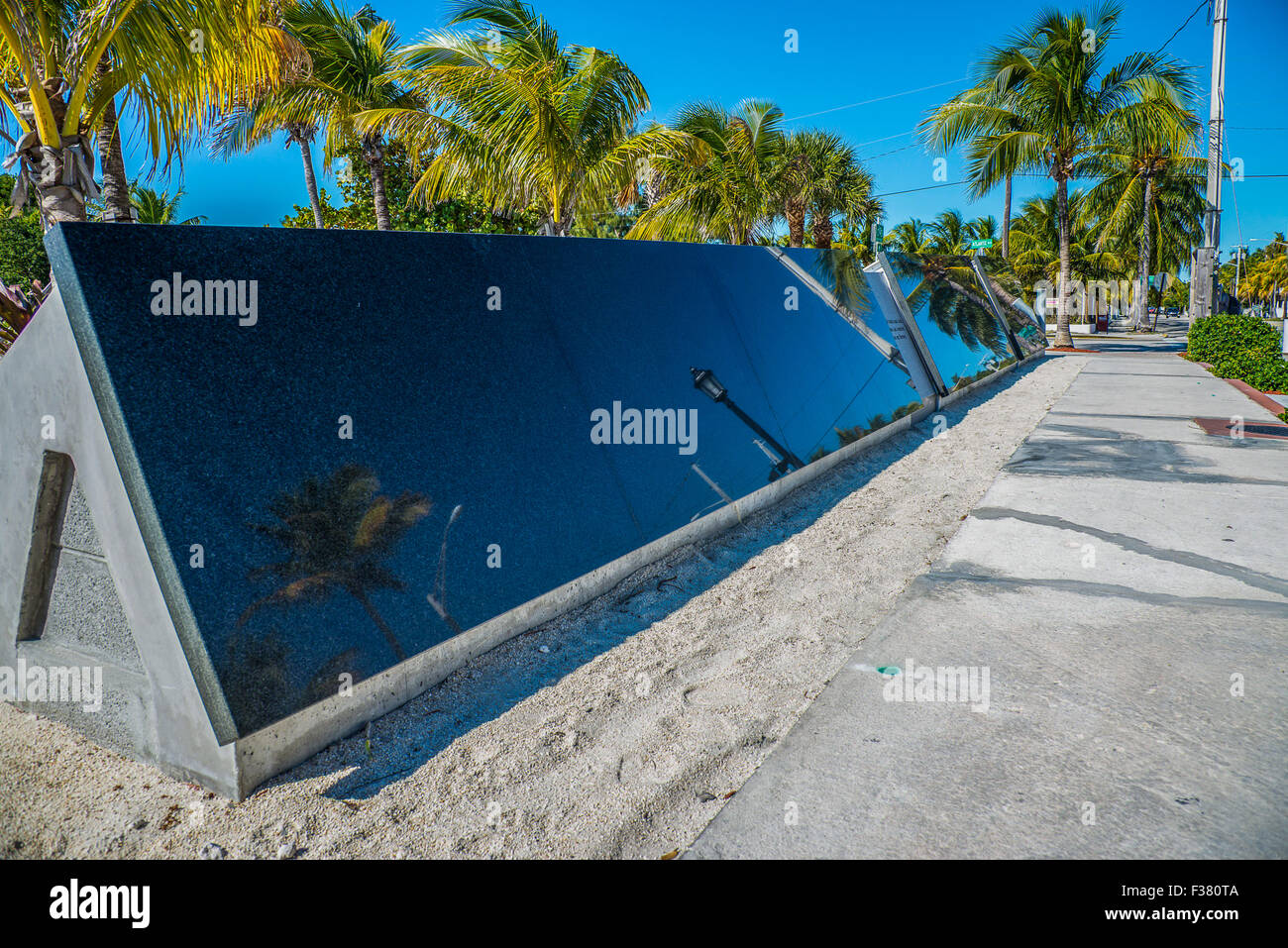 Key West Aids Memorial Stockfoto