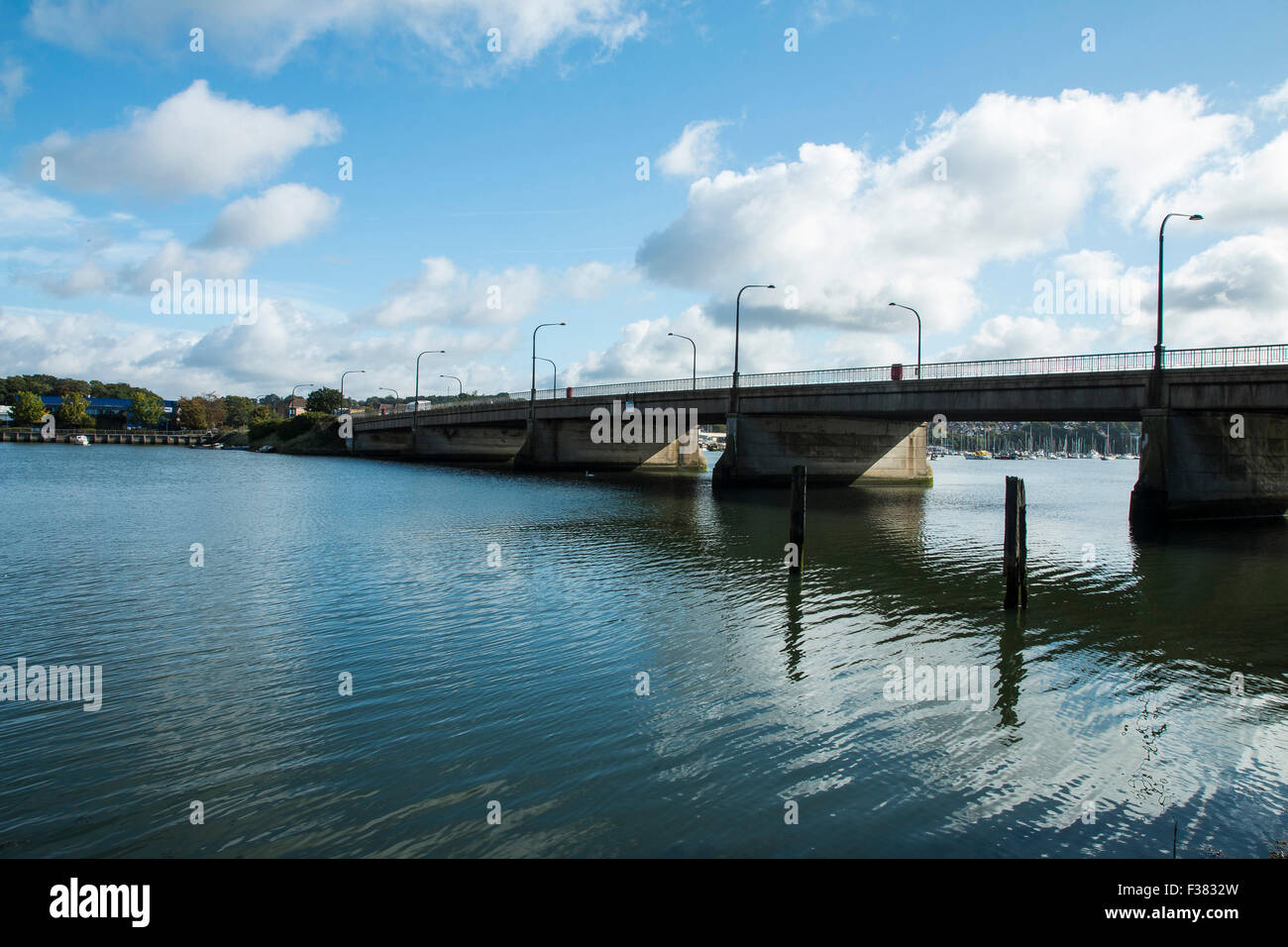 Die Brücke von Northam, Southampton, Hamoshire Stockfoto