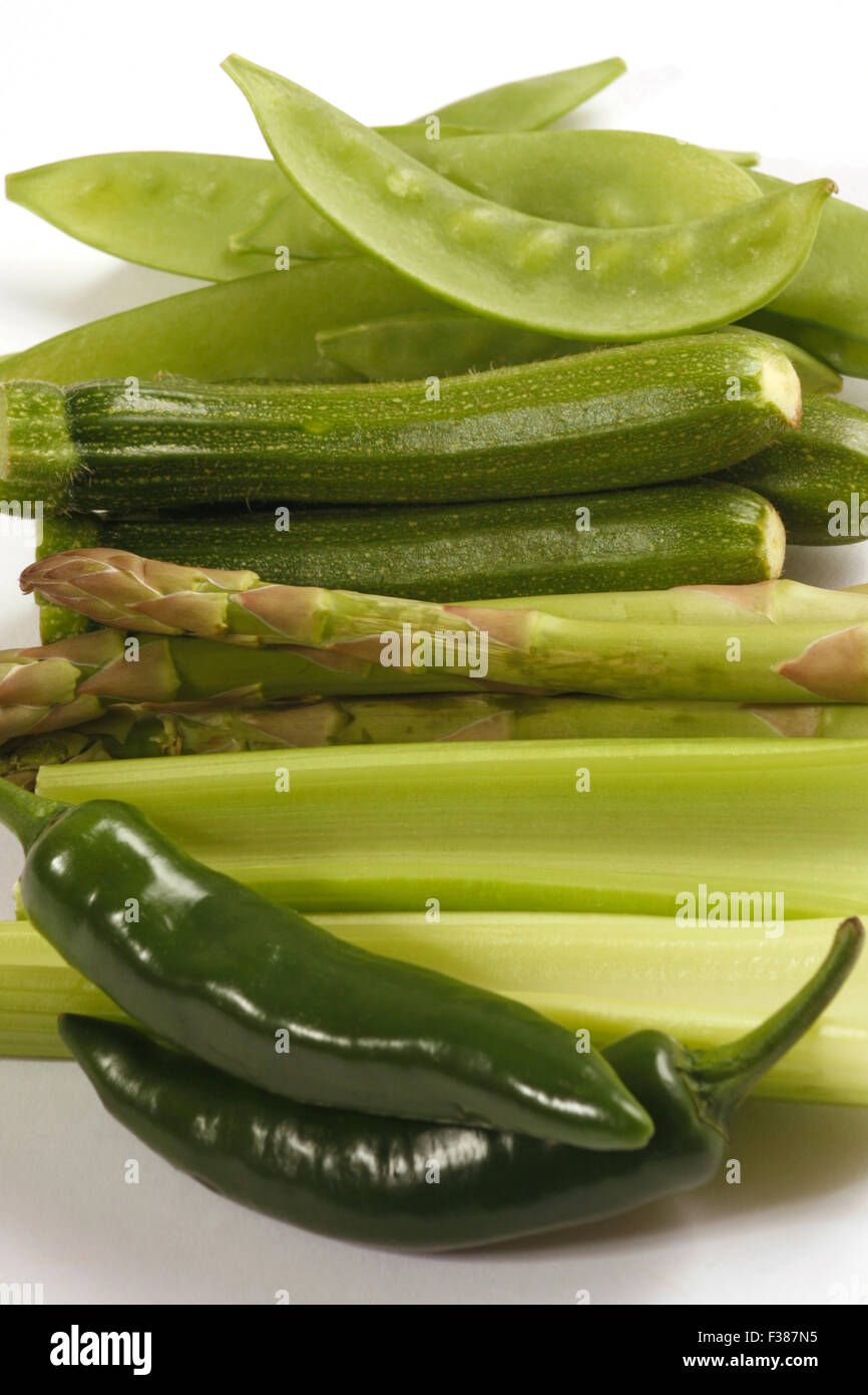 Grünes Gemüse Stockfoto