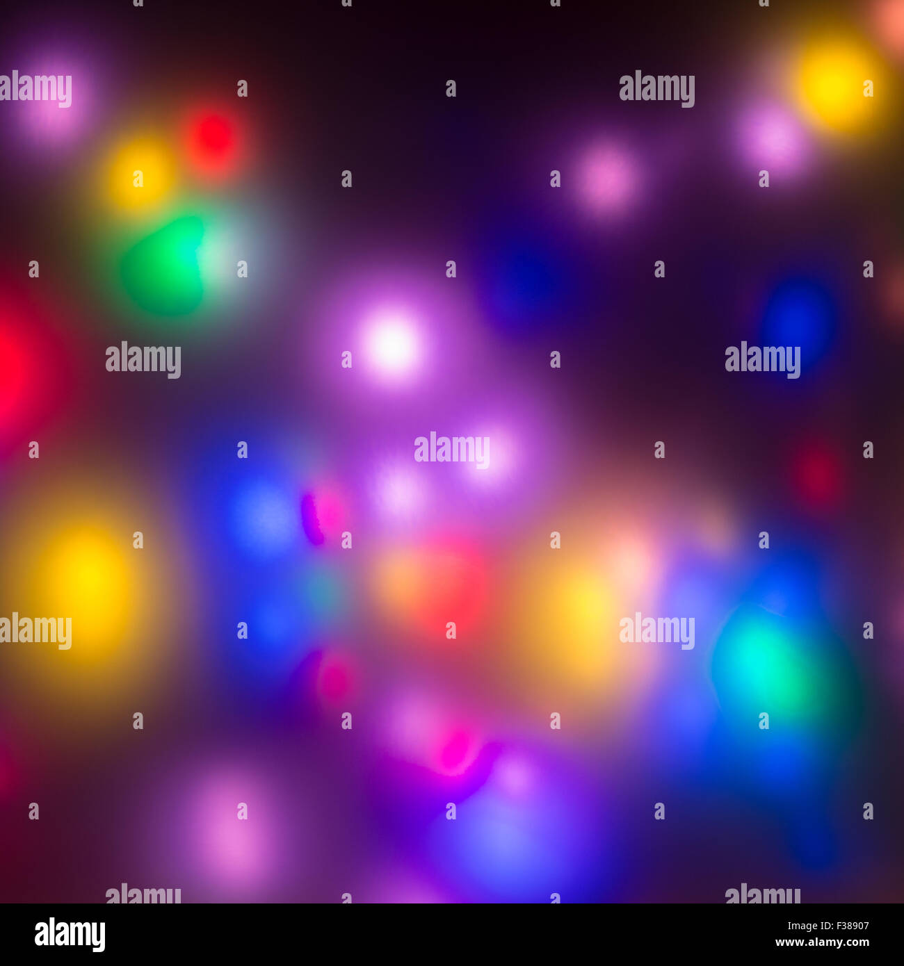 Neon Lichter Hintergrund - bunte Stockfoto