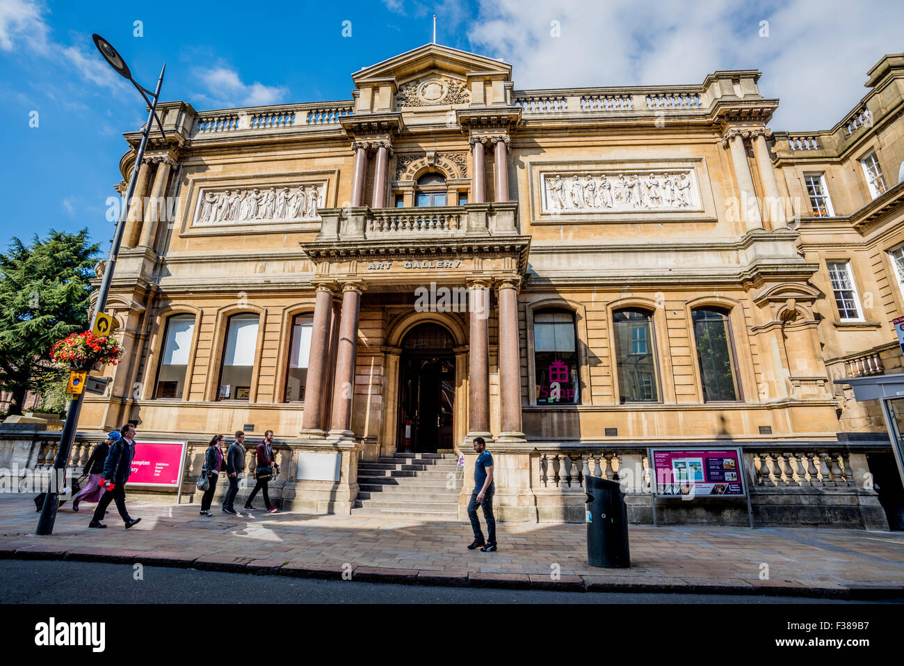 Wolverhampton-Kunst-Galerie-West Midlands, UK Stockfoto