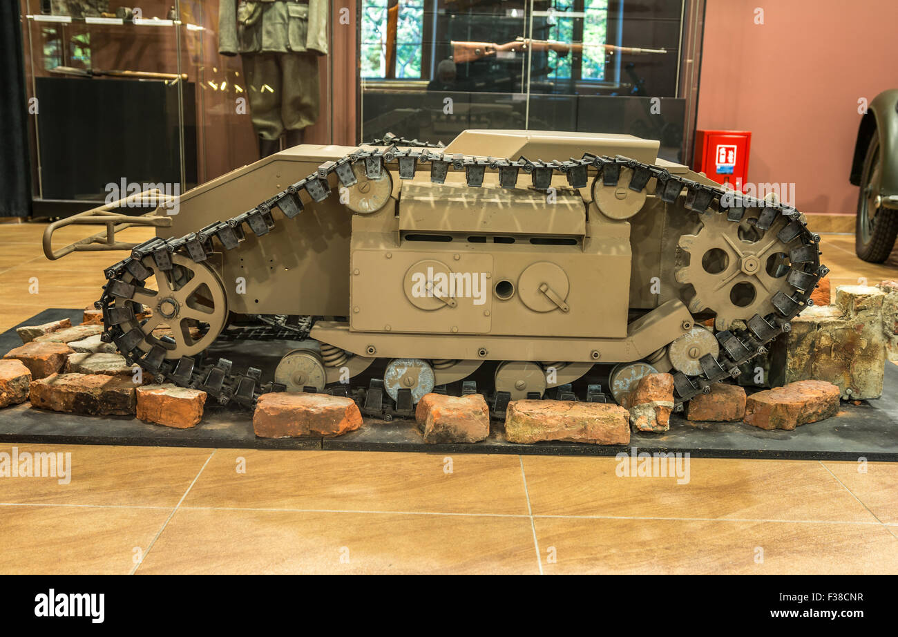 Zweiter Weltkrieg Museum - Tank Stockfoto