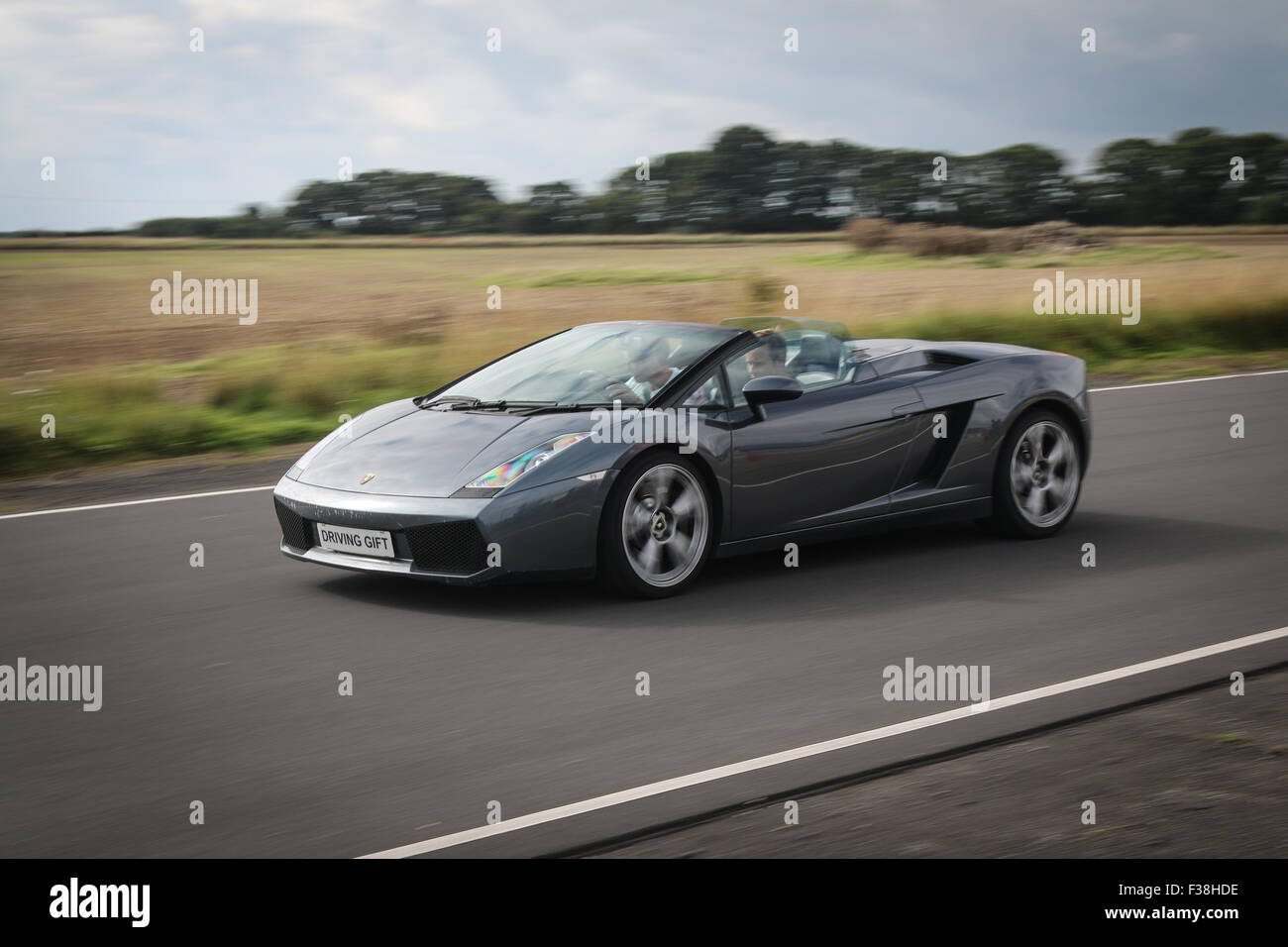 Roten Ferrari 360 Stockfoto