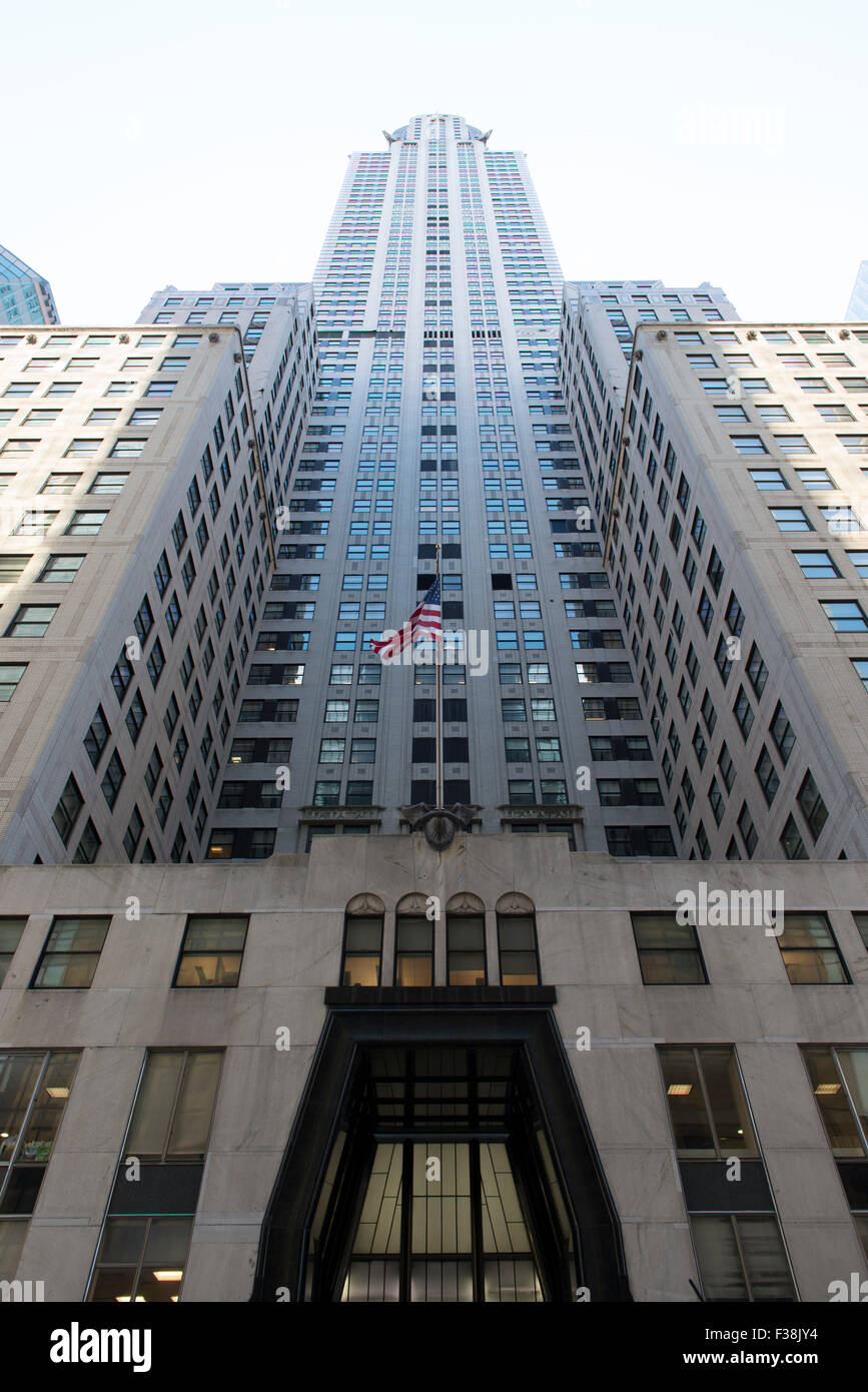 Das Chrysler Gebäude Stockfoto