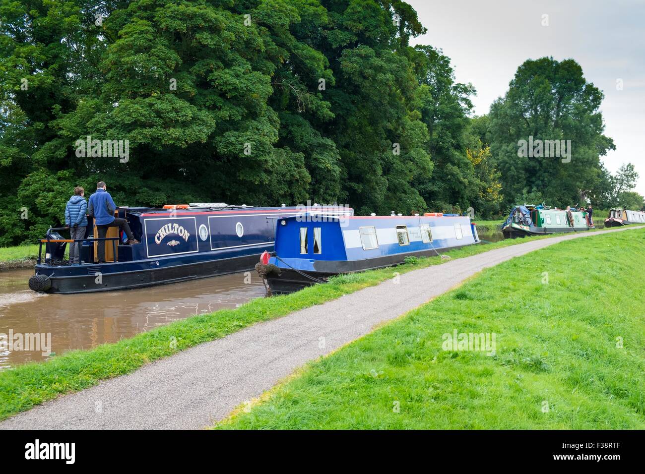 Die Shropshire Union Canal Stockfoto