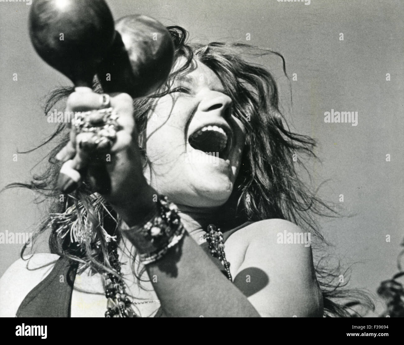 JANIS 1974 Universal Pictures Dokumentarfilm über US-Rock-Sängerin Janis Joplin. Stockfoto