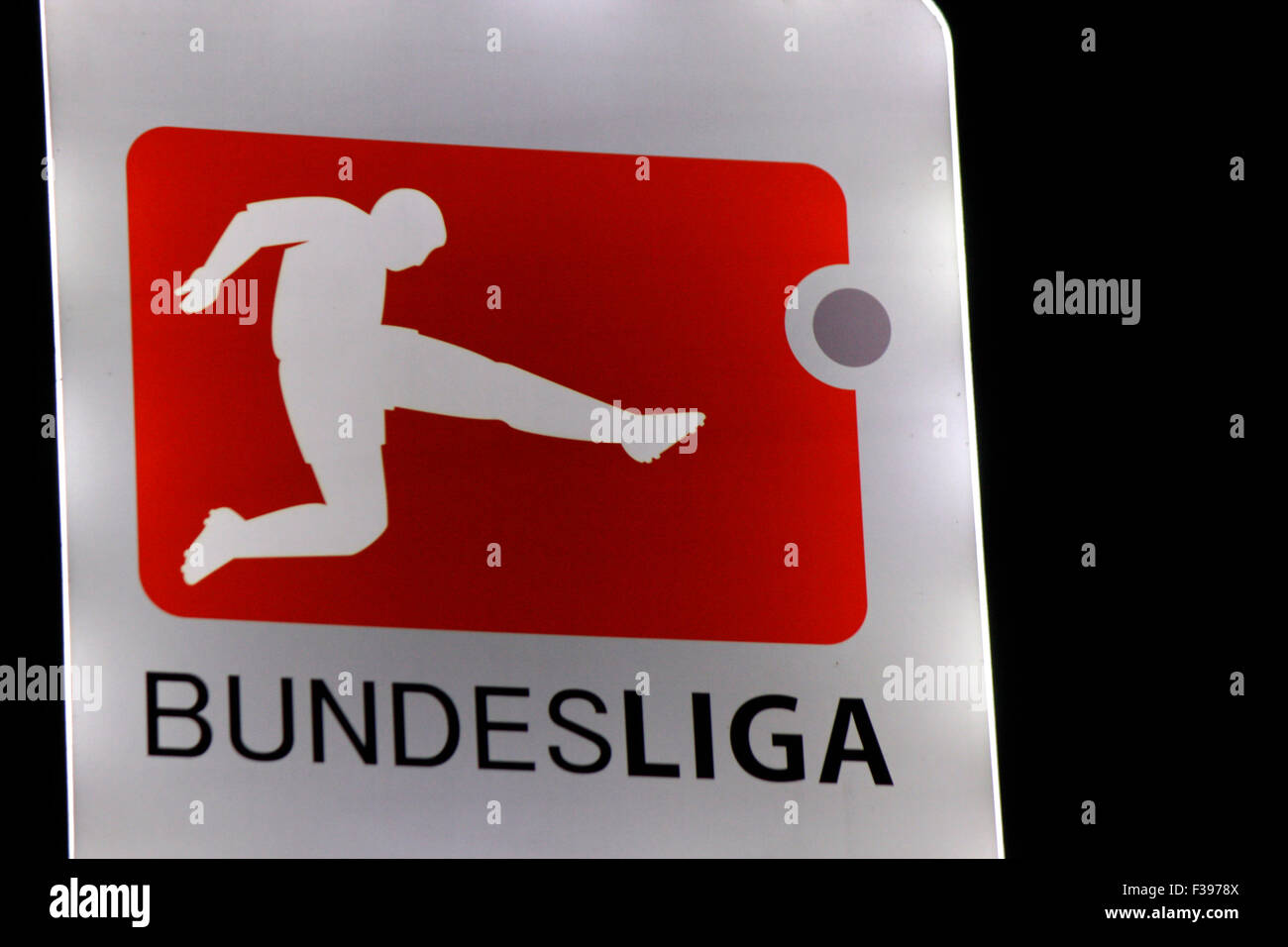 Markenname: "Bundesliga", Berlin. Stockfoto