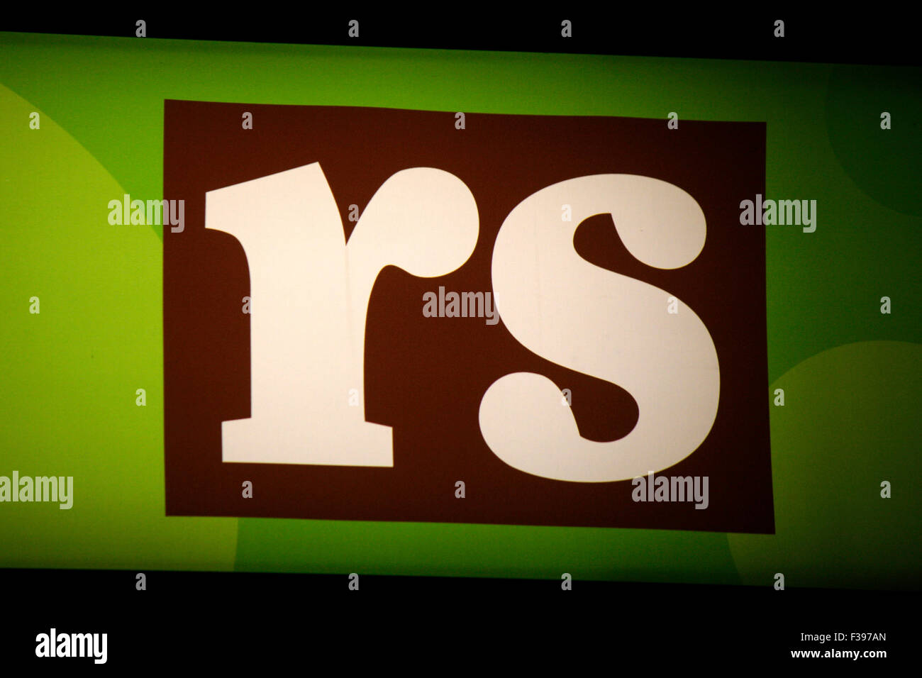 Markenname: "Rs", Berlin. Stockfoto