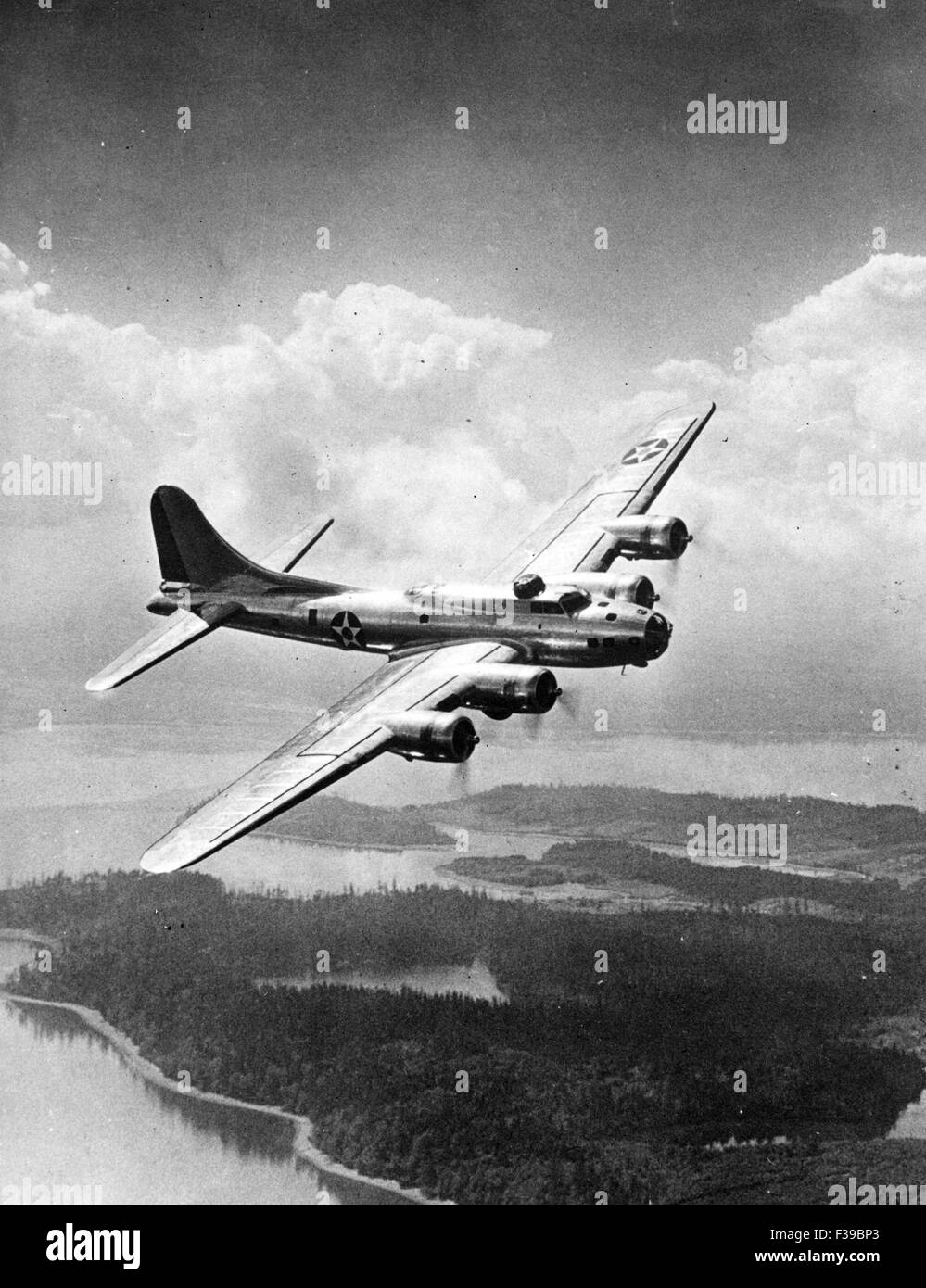 BOEING B-17 FLYING FORTRESS Stockfoto
