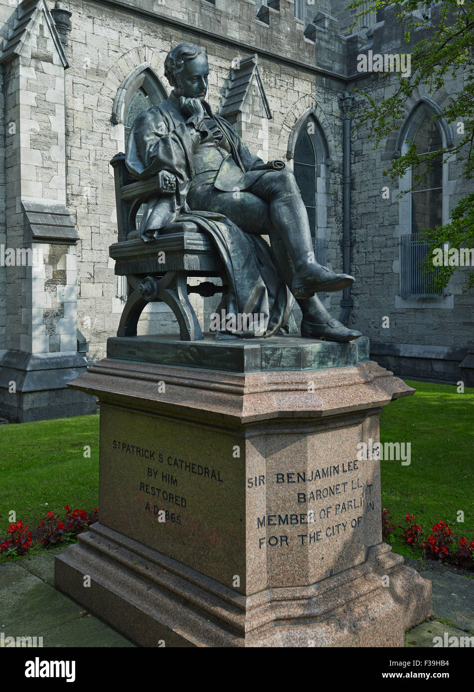 St. Patricks Cathedral Dublin Guinness Stockfoto