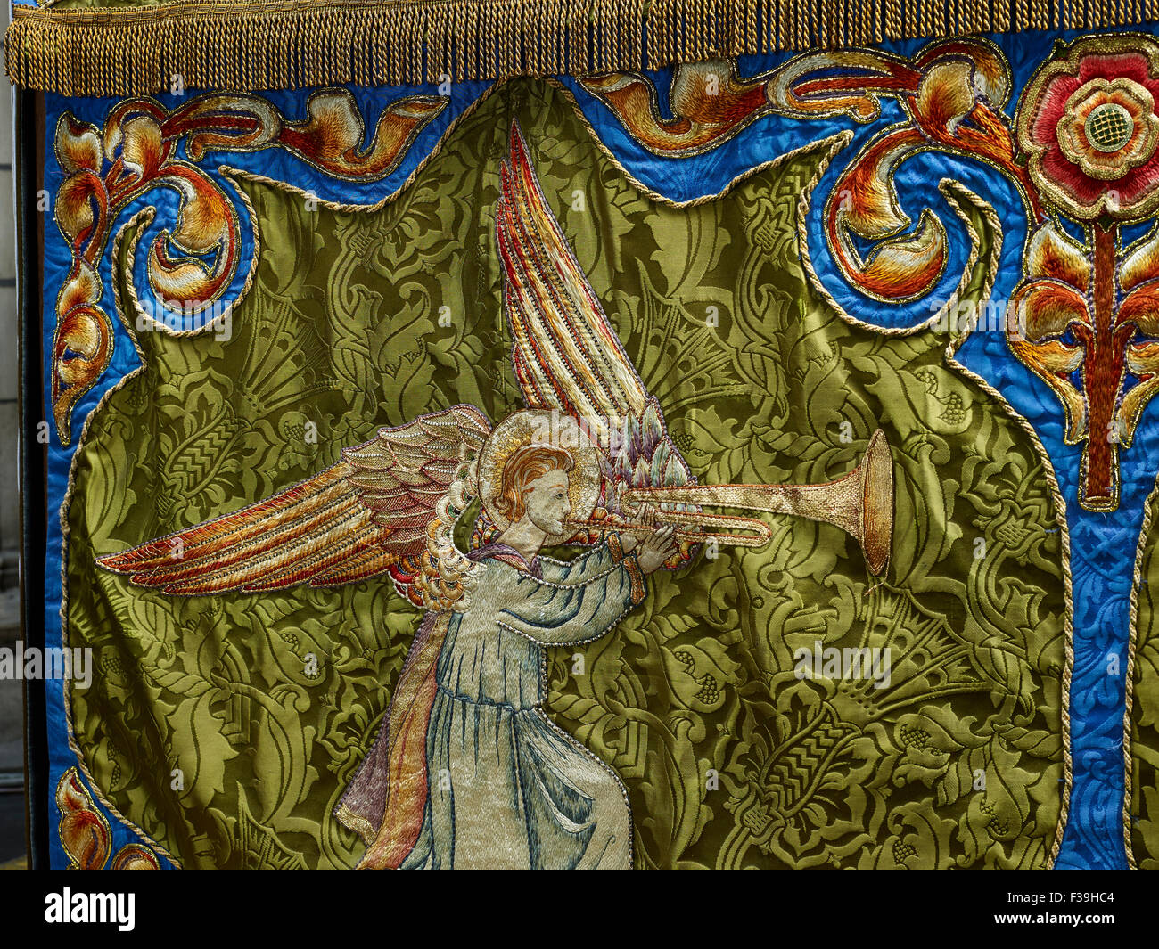 St. Patricks Cathedral Dublin Altar frontal Stockfoto