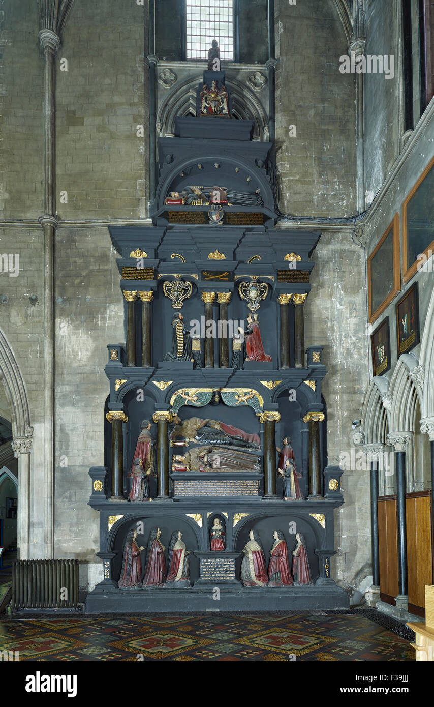 St. Patricks Kathedrale Boyle Denkmal Stockfoto