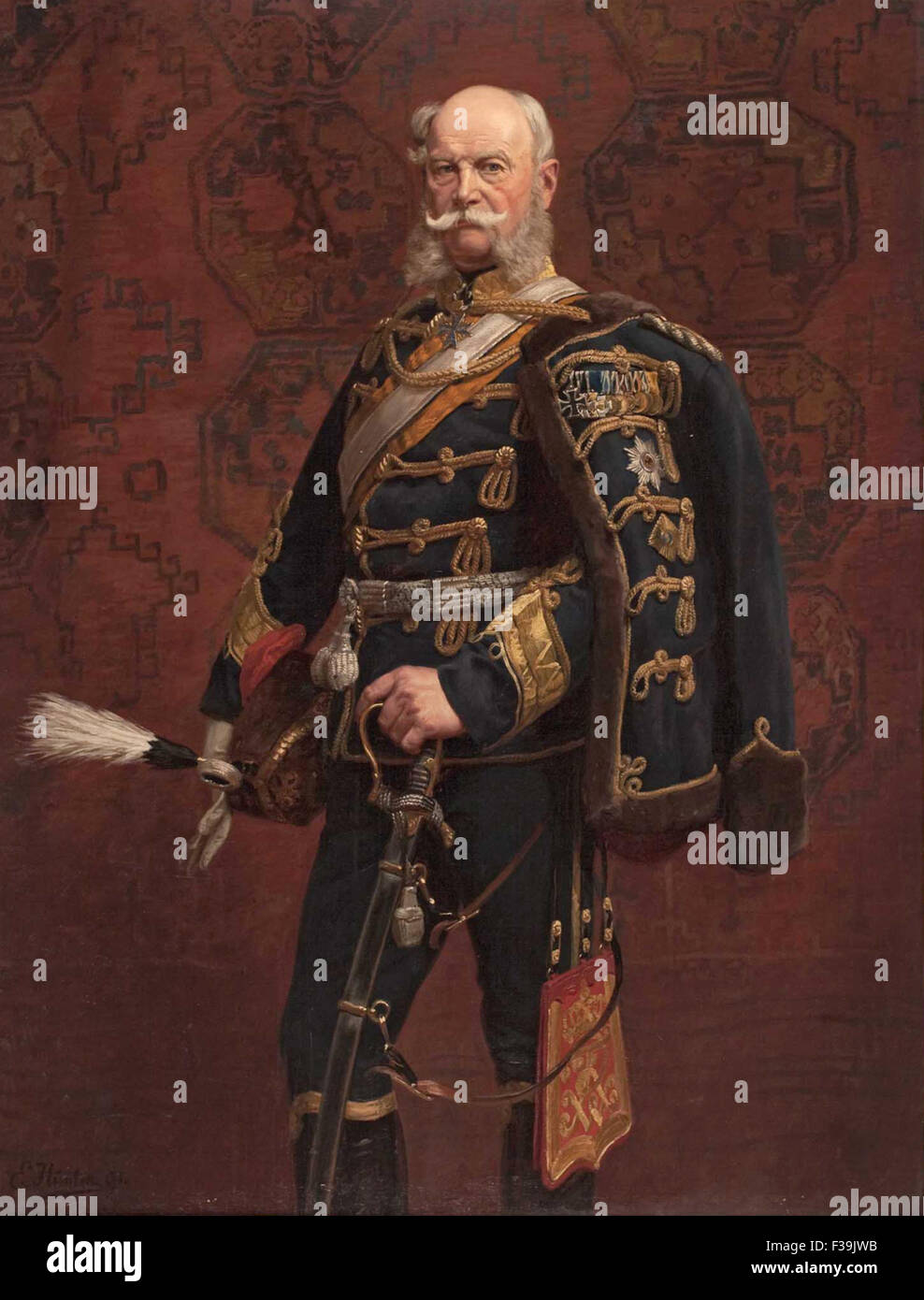Wilhelm i., Wilhelm i., König von Preußen und der erste deutsche Kaiser Stockfoto Wilhelm i., Wilhelm i., König von Preußen und der erste deutsche Kaiser Stockfoto