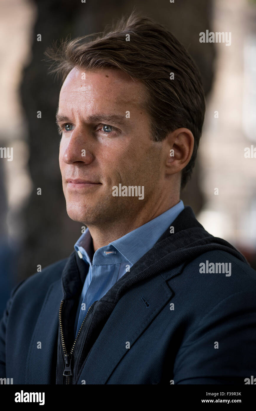 US-amerikanischer Schriftsteller Bill Clegg. Stockfoto