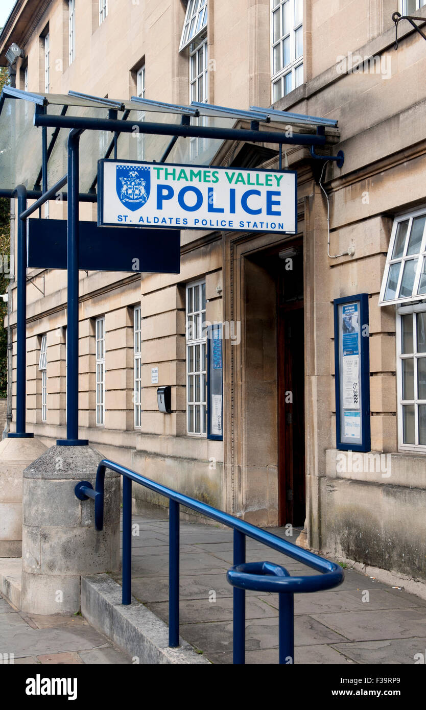 St-Aldates-Polizei-Station, Oxford, England, UK Stockfoto