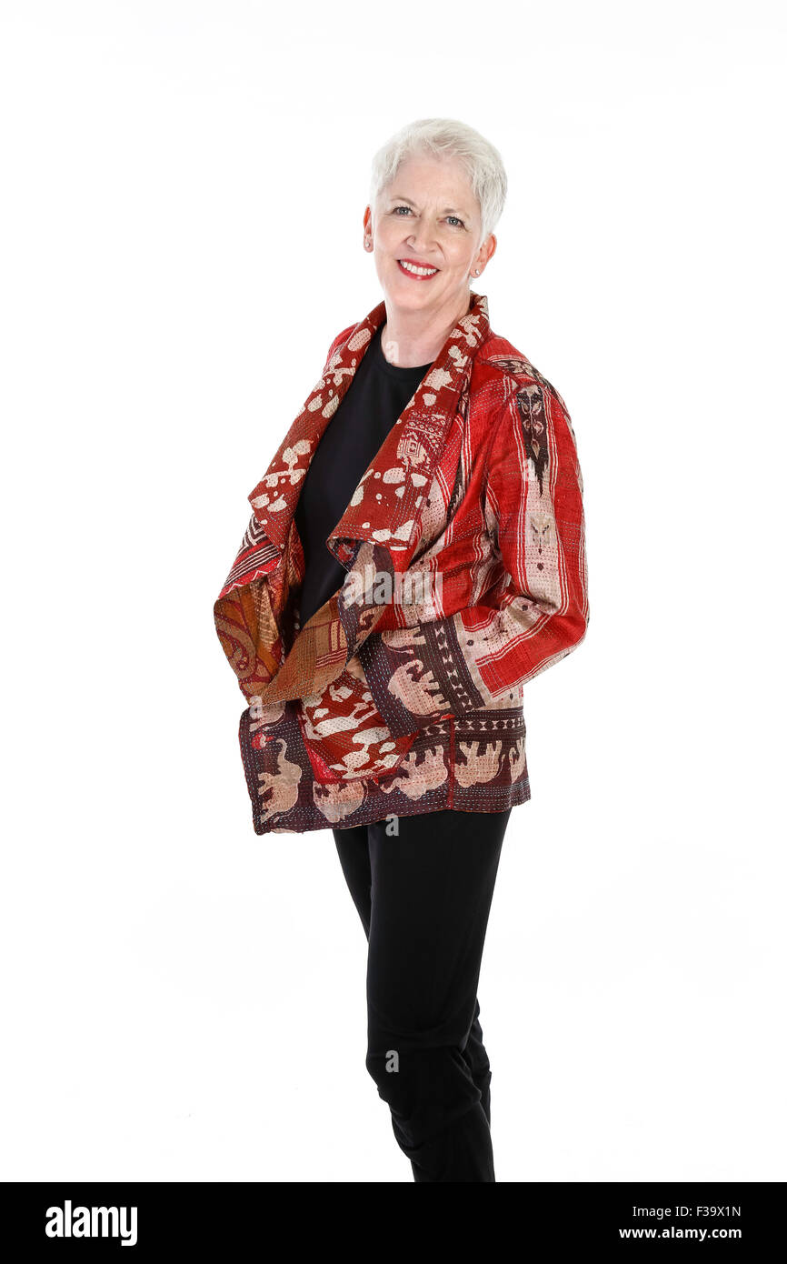 Mode-Foto-Shooting, Mieko Mintz Studio, NYC, USA Stockfoto