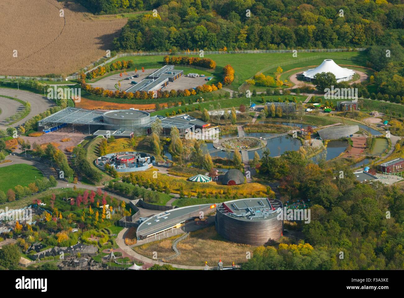 Frankreich, Haut Rhin (68), Ungersheim, Parc du Petit Prince ...