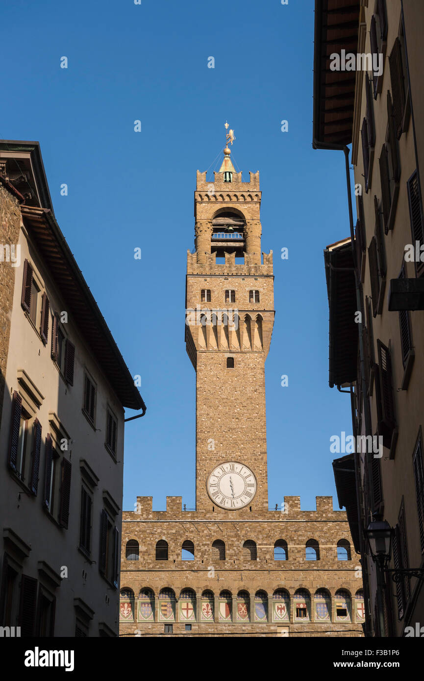 Palazzo Vecchio, der alte Palast, Loggia della Signoria, Florenz