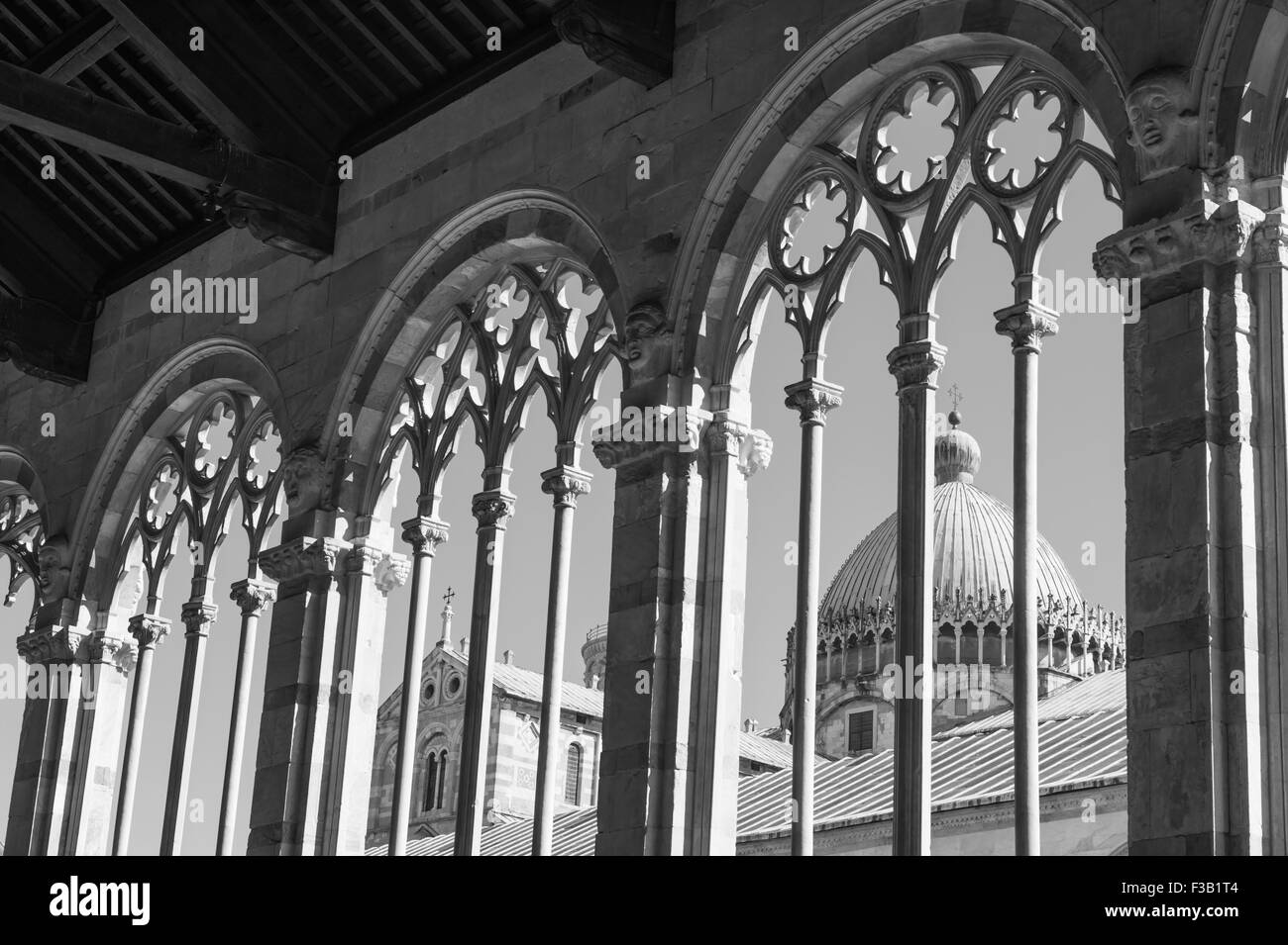Camposanto Monumentale, Camposanto Monumentale, Piazza dei Miracoli, Pisa, Toskana, Italien Stockfoto