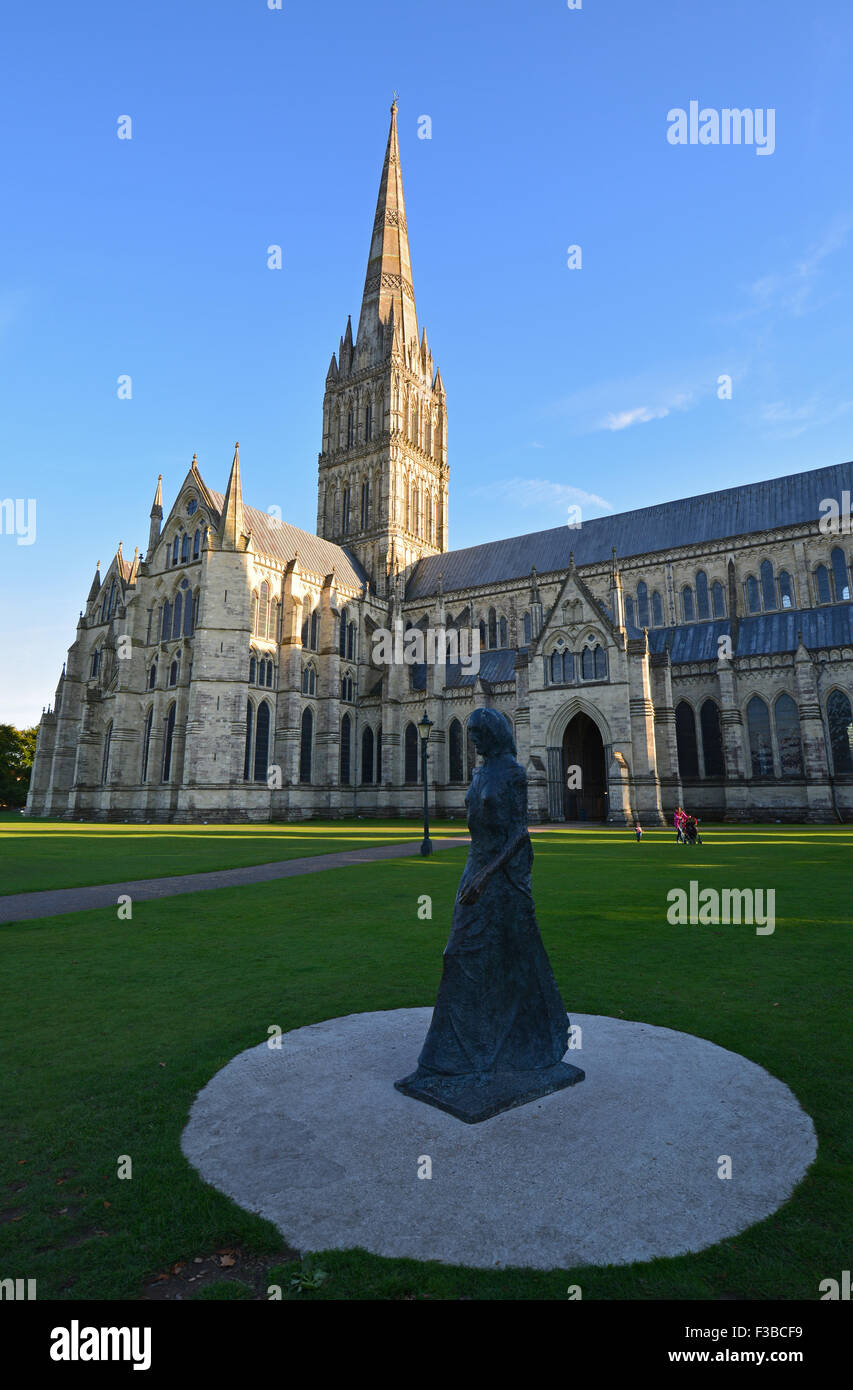 Kathedrale von Salisbury Stockfoto