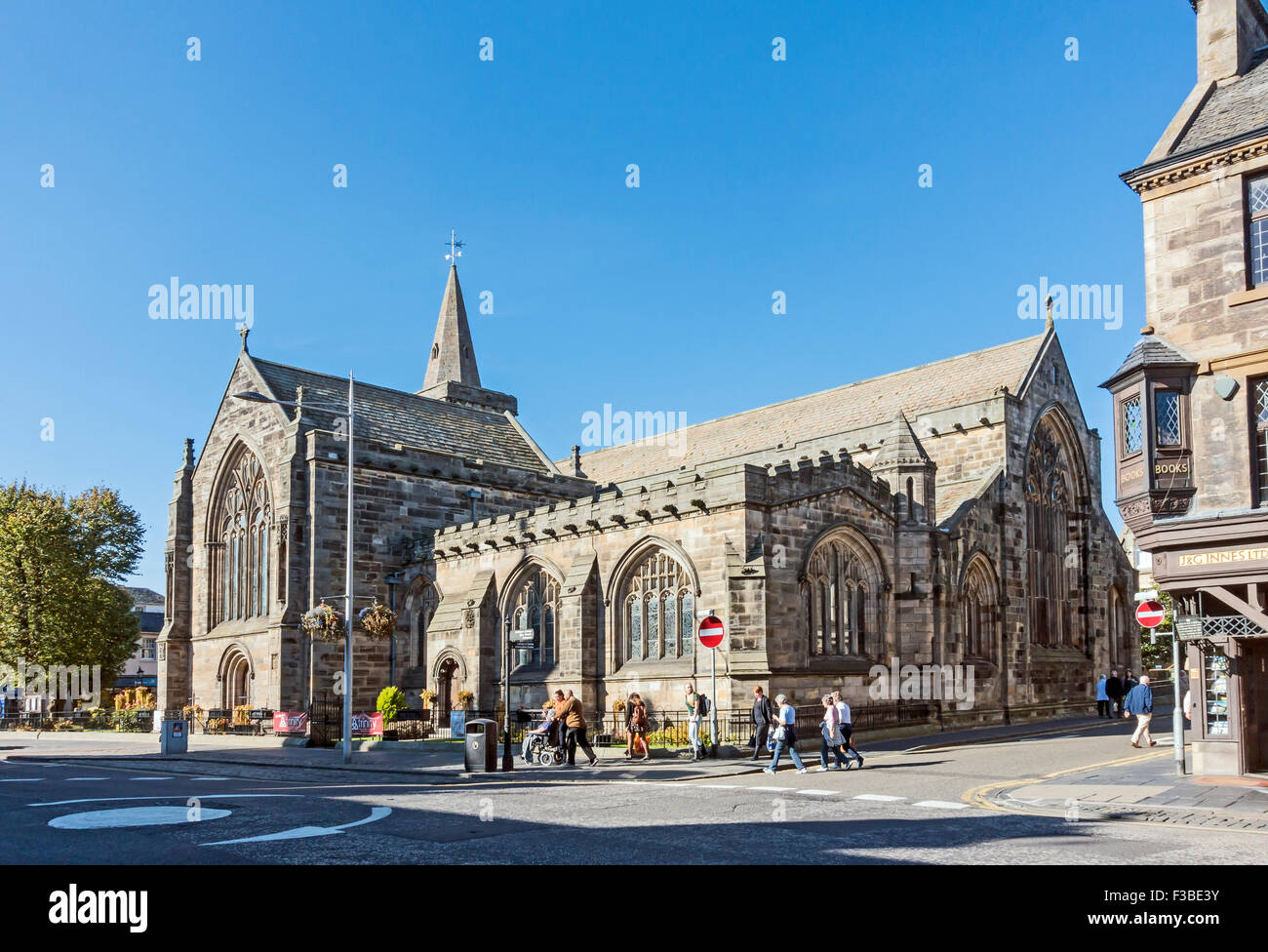 Die Pfarrei Churchs der Heiligen Dreifaltigkeit in South Street St. Andrews Fife Schottland Stockfoto