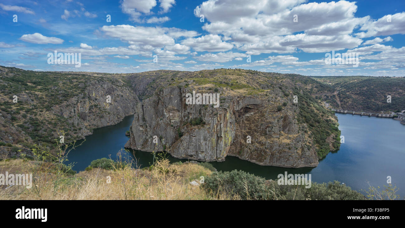 Pferd Schuh Schlaufe im Fluß Duero, Portugal Stockfoto