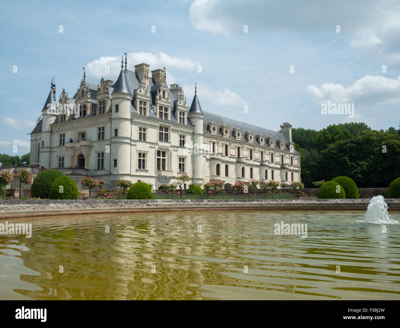 Chateau de Chenonceaux Stockfoto