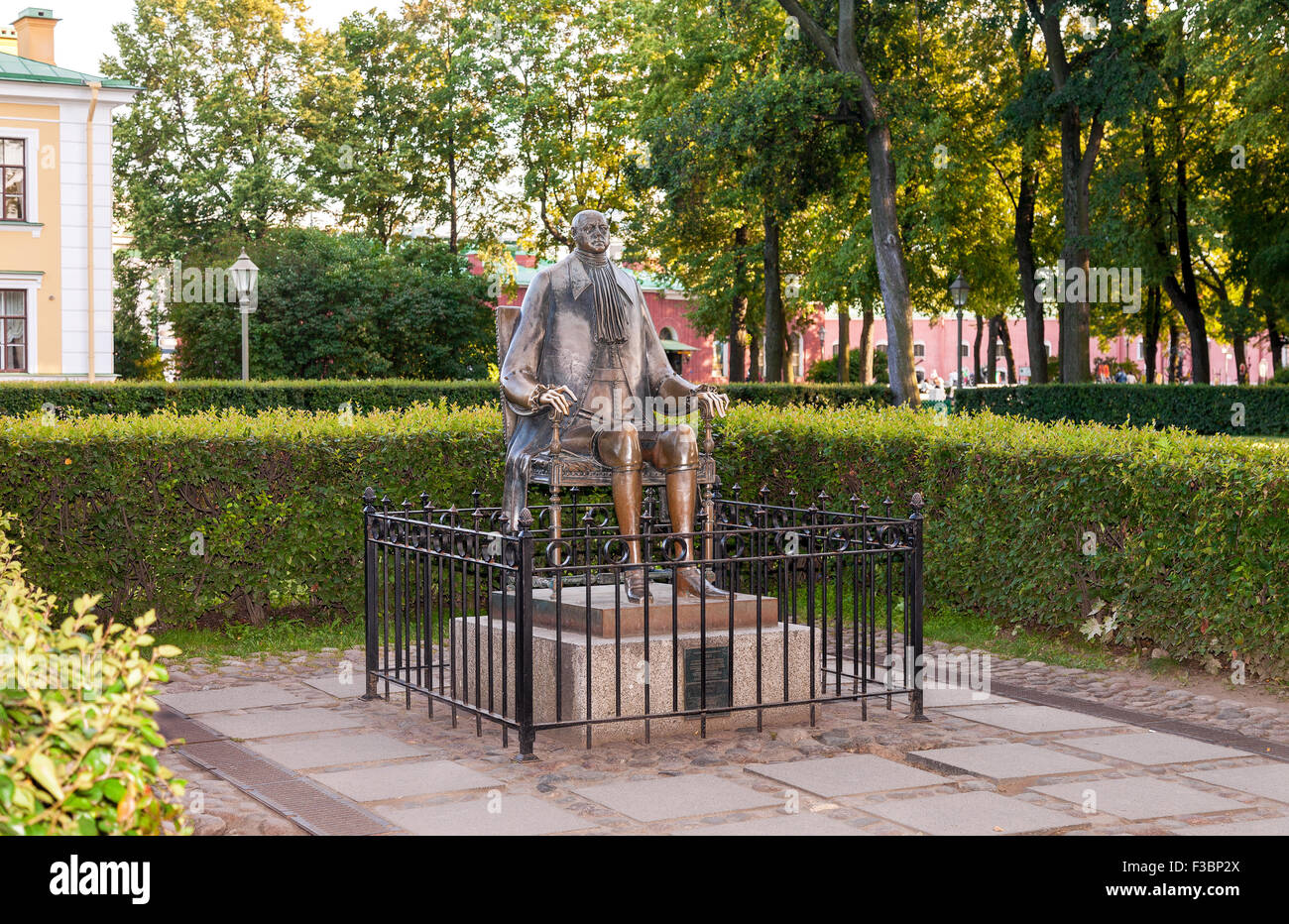 Denkmal für Peter der große in Peter und Paul Festung (Bildhauer