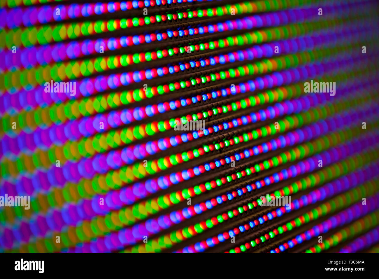 LED-Bildschirm Stockfoto