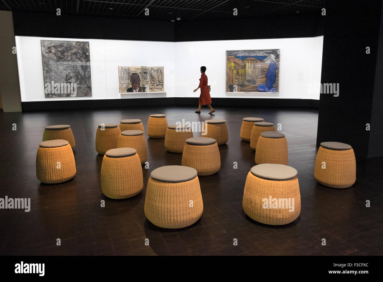 Innenraum der Galerie am National Museum of Modern Art in Tokio Stockfoto