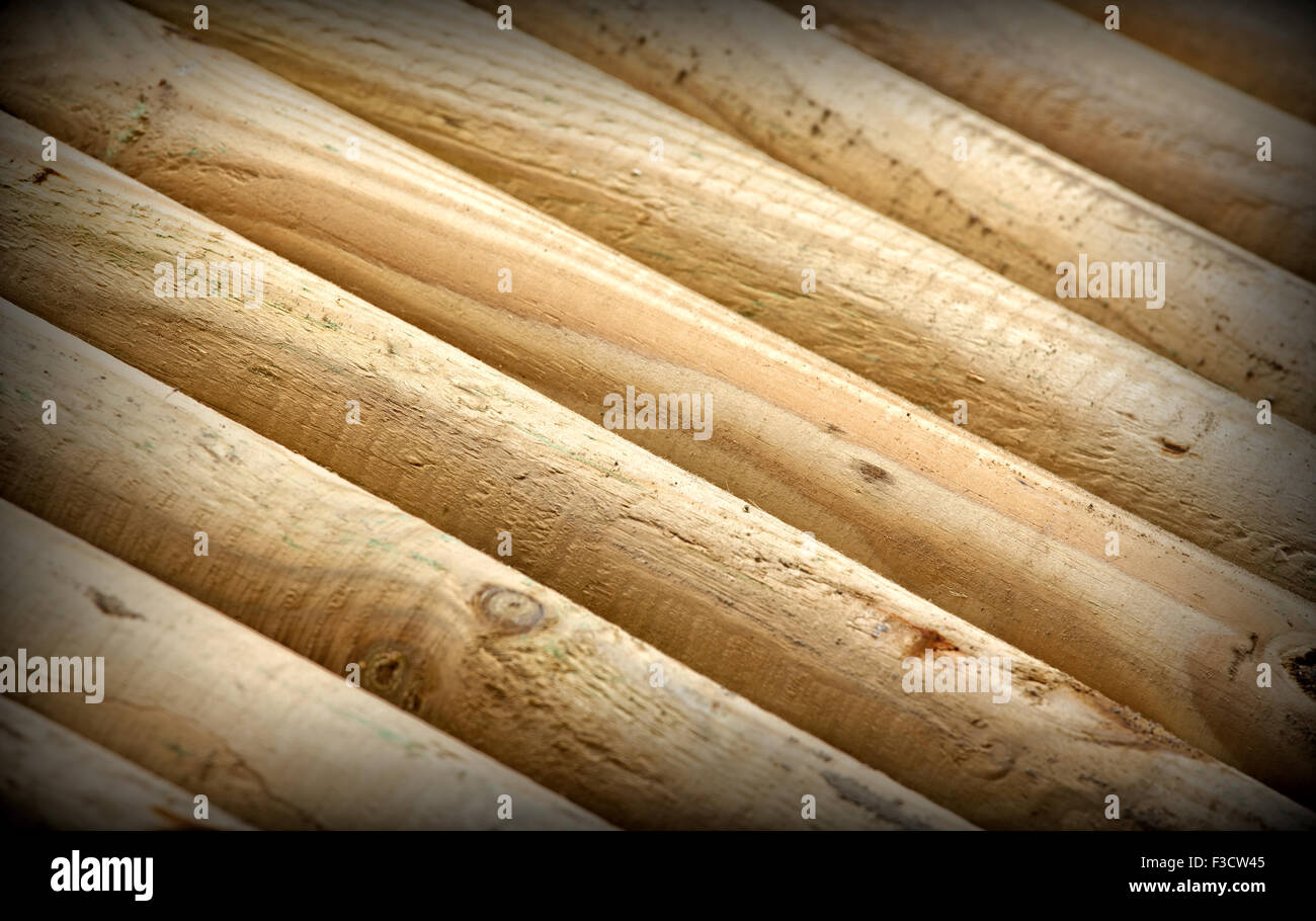 Detail der natürlichen Holz Hintergrund Stockfoto